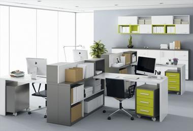 Tư vấn thiết kế văn phòng 15m2 đầy đủ nội thất