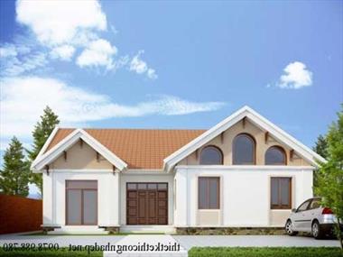 Mẫu nhà cấp 4 5 phòng ngủ ở Thái Nguyên