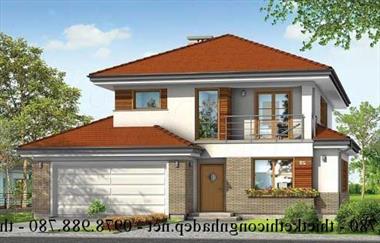 Ấn tượng với mẫu biệt thự 2 tầng hiện đại 13x15m