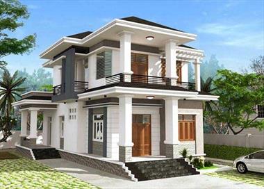 Mẫu nhà 2 tầng đơn giản hiện đại kinh phí đầu tư 600 triệu