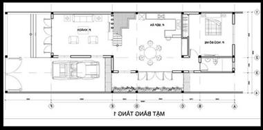 Mẫu nhà ống 2 tầng mái thái 5x16m kinh phí 900 triệu