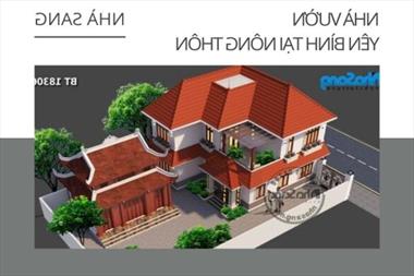 Chọn lọc 100 mẫu nhà vườn yên bình khiến "ai cũng muốn bỏ phố về quê"