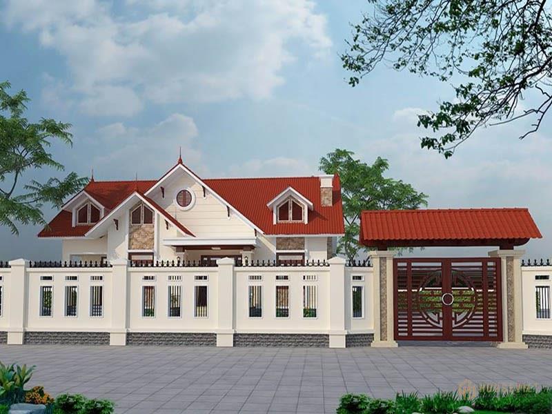 Mẫu biệt thự 1 tầng đẹp xu hướng 2022