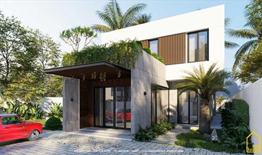 Nhà 2 tầng C's House Bình Dương - không gian sống trong mơ