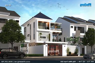 Top 8 mẫu nhà phố 3 tầng mái thái hiện đại đẹp vượt thời đại