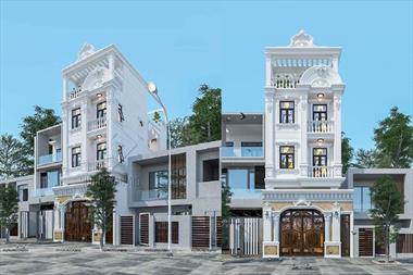 Tổng hợp những mẫu thiết kế nhà phố tân cổ điển sang trọng, tinh tế và quyến rũ