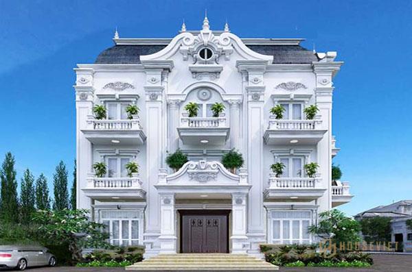 Biệt thự vườn kiểu Pháp cổ điển tạo nên sức hút khó quên
