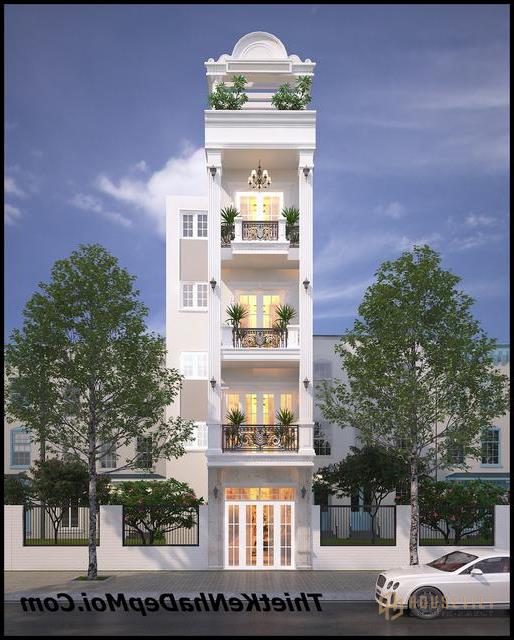 Nhà phố 6 tầng hiện đại 3,5m