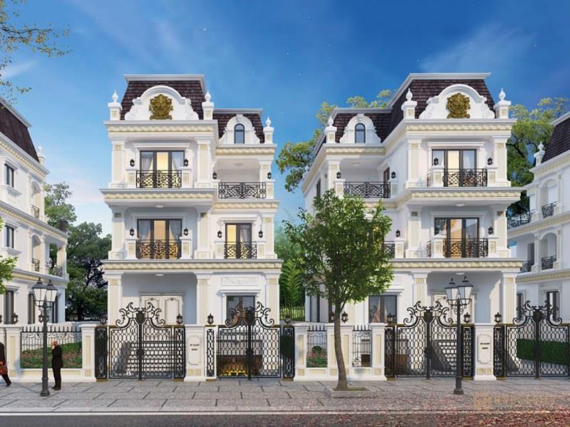 Các mẫu thiết kế biệt thự, liền kề thường xuất hiện tại các khu đô thị của các thành phố lớn