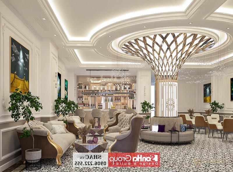 Thiết kế khách sạn tân cổ điển Thiết kế khách sạn tân cổ điển