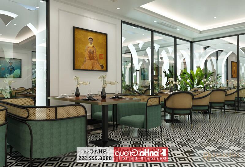 Mẫu khách sạn tân cổ điển mặt tiền 10m Mẫu khách sạn tân cổ điển mặt tiền 10m