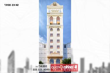 Thiết kế khách sạn 3 sao tiện nghi 70m2 tại Hải Phòng - SH KS 0097