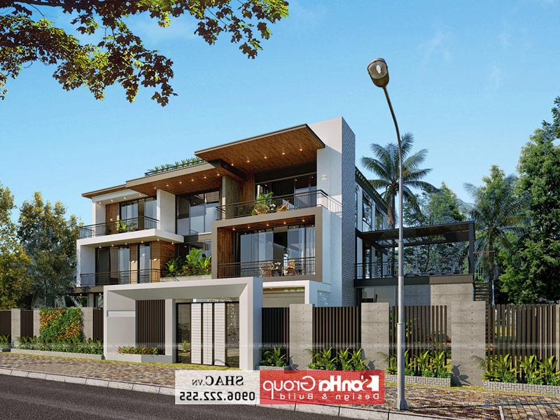 Thiết kế biệt thự hiện đại tại hải phòng