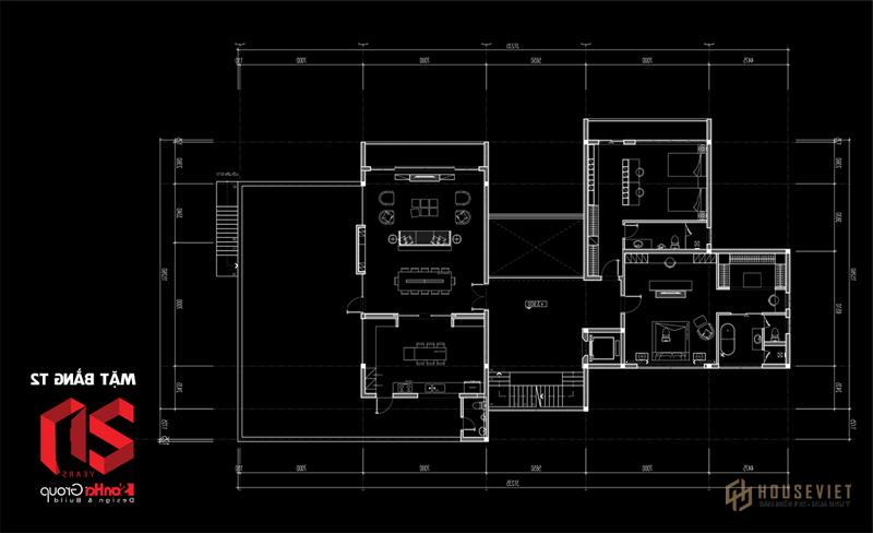 Mẫu biệt thự 3 tầng tại Hải Phòng