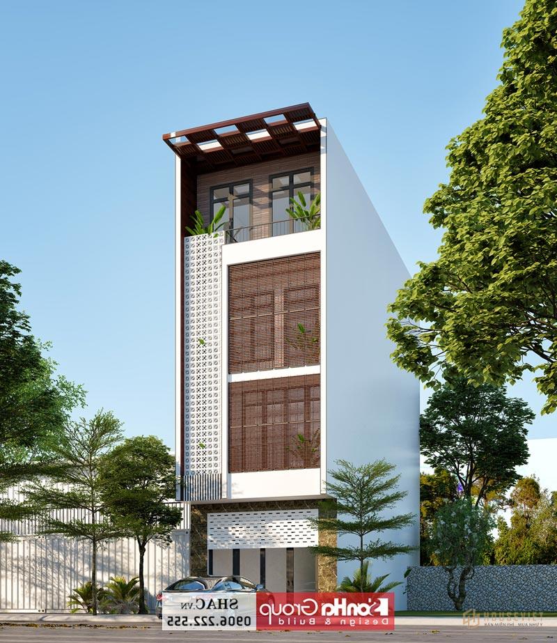 Mẫu thiết kế nhà phố 3 tầng tại Hải Phòng