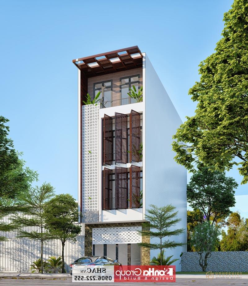 Mẫu thiết kế nhà phố 3 tầng đẹp tại Hải Phòng