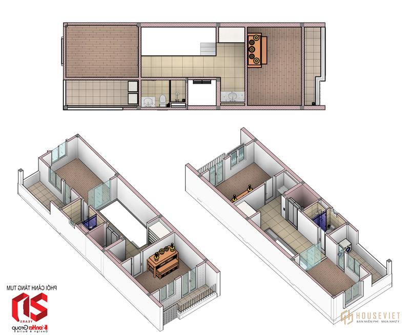 Nhà phố hiện đại đẹp tại hải phòng