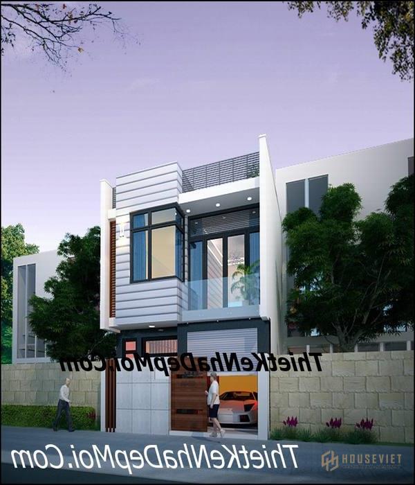 Nhà kiểu hàn quốc 2 tầng
