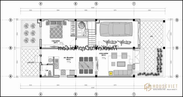 Thiết kế nhà 2 tầng phong cách hàn quốc