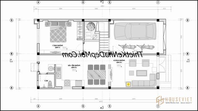 nhà phong cách hàn quốc hiện đại