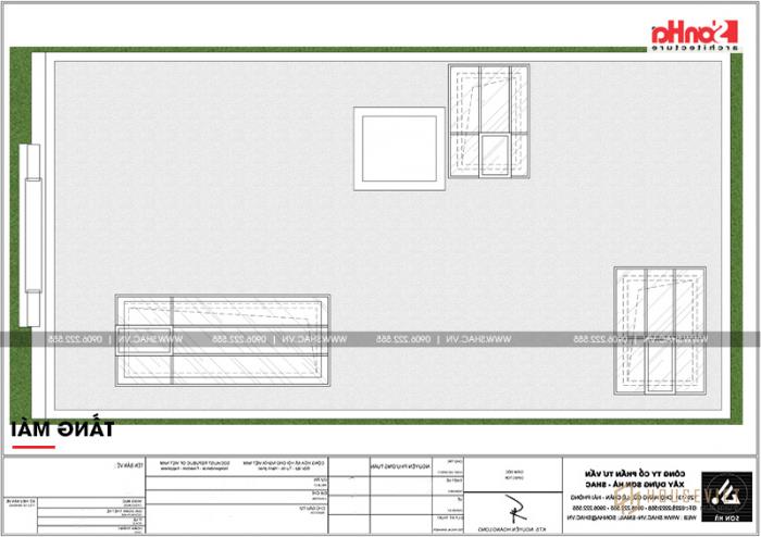 Biệt thự kiểu Pháp 3 tầng kết hợp kinh doanh diện tích 162m2 tại Quảng Ninh - SH BTP 0124 36 Mặt bằng công năng biệt thự kiểu pháp cổ kết hợp kinh doanh tại Quảng Ninh