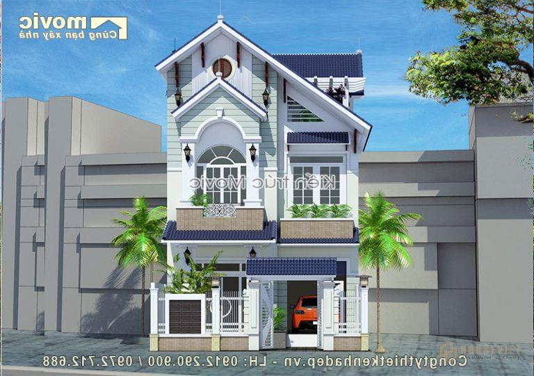 Nhà phố 3 tầng mặt tiền 7m (MB1523)