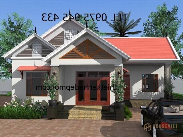 nhà mái tôn đẹp nhất Việt Nam ở nông thôn