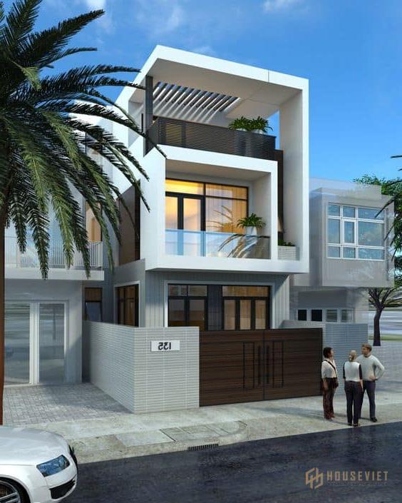 Nhà 2 Tầng 3 Phòng Ngủ 5x15 Giải Pháp Kiến Trúc Nội Ngoại Thất