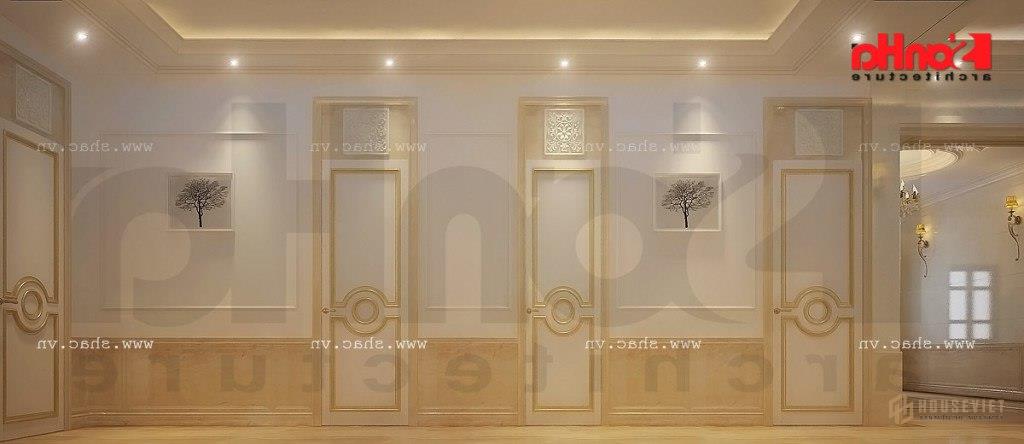 Hành lang dọc các tầng