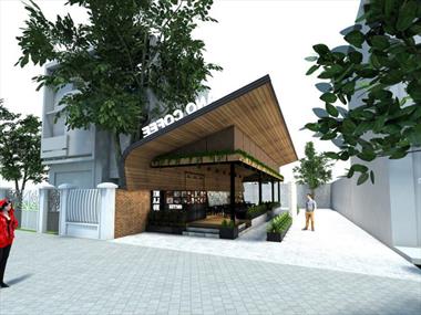 Thiết kế quán cafe phong cách Châu Âu hiện đại và ấn tượng