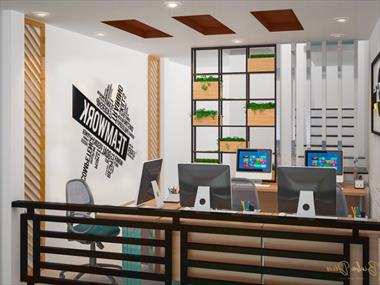 Ý tưởng thiết kế văn phòng 16m2 dễ xây dựng