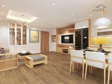 Bí quyết thiết kế nội thất chung cư 110m2 đẹp