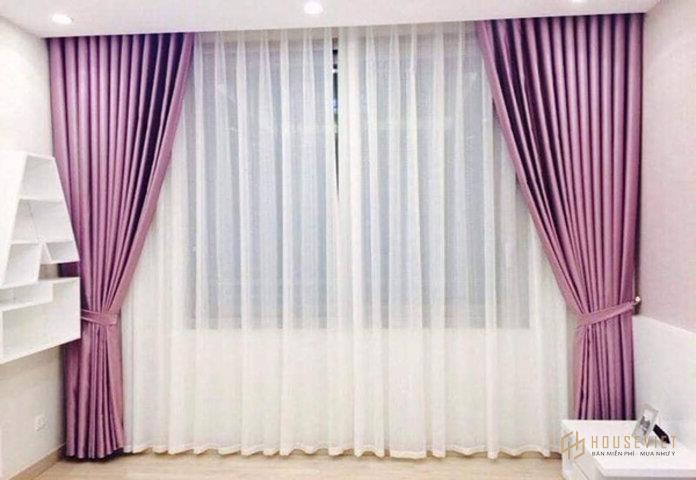 Ảnh 4: Mẫu rèm 2 lớp hỗ trợ điều chỉnh ánh sáng phù hợp