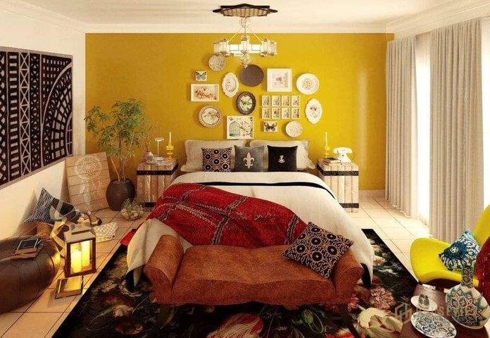 Ảnh 13: Trang trí phòng theo phong cách Bohemian vừa quyến rũ vừa hoang dã