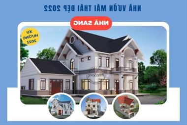 Vẻ đẹp truyền thống 100 mẫu nhà vườn 2 tầng mái thái đang thịnh hành nhất