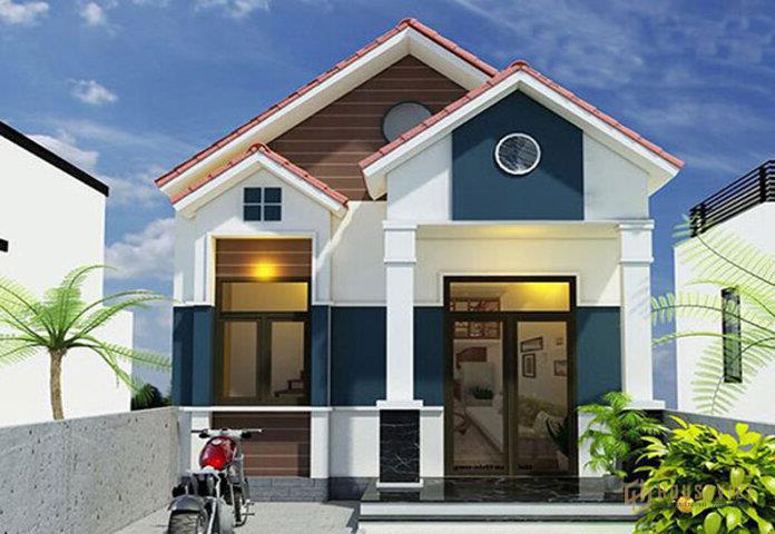 Ảnh 5: Nhà cấp 4 mái thái phong cách Châu Âu