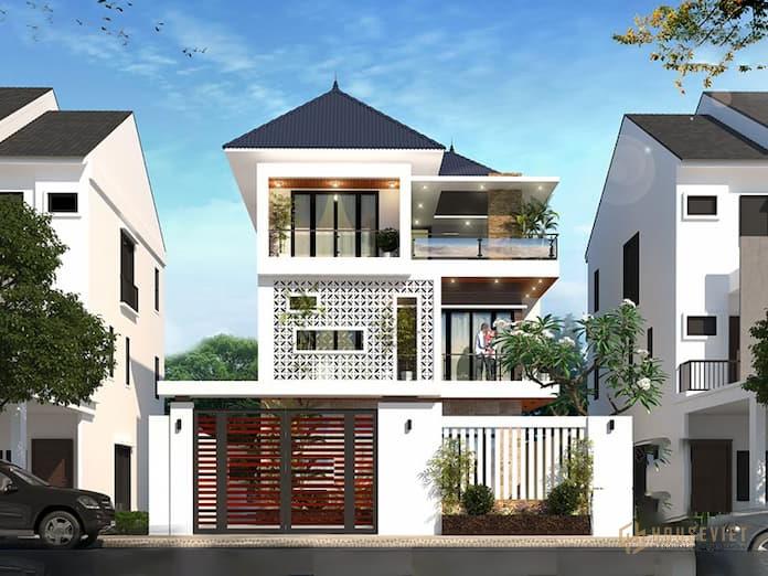 Ảnh 16: Dù ở mẫu nhà nào cũng nên chú ý hơn đến ngoại thất để tạo điểm nhấn hút mắt