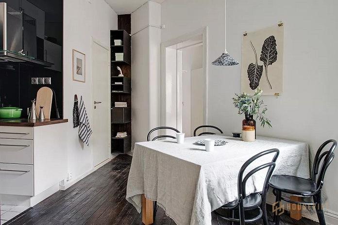 Dùng kệ trang trí góc kho