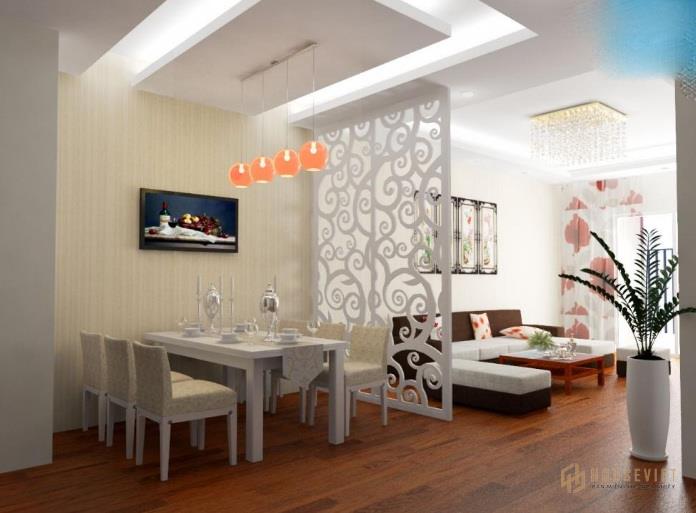 Ảnh 9: Điểm đặc biệt là các phòng được kết nối với nhau bằng vách ngăn