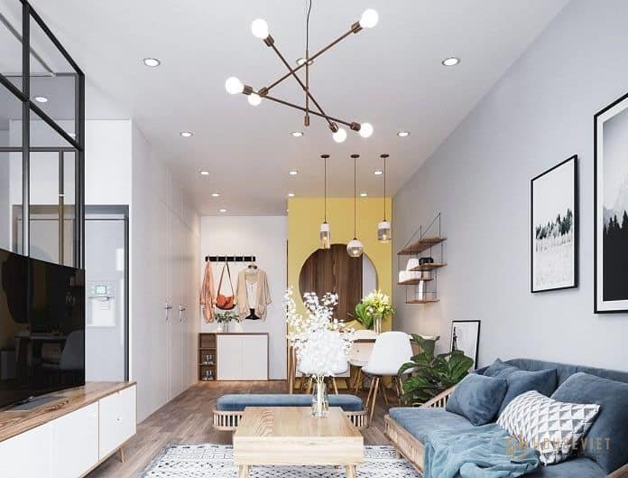 Ảnh 23: Thiết kế căn hộ nhỏ 40m2 tiết kiệm diện tích