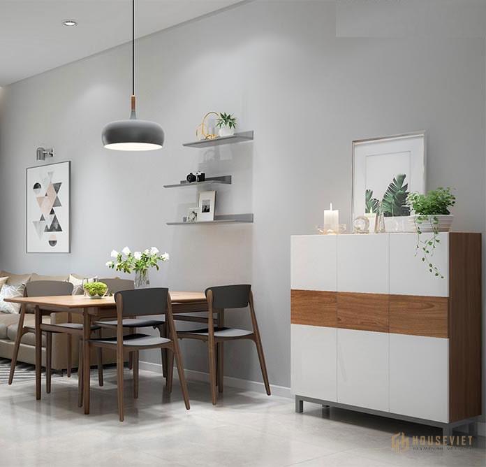 Ảnh 31: Phối hợp màu sắc tạo cảm giác rộng rãi