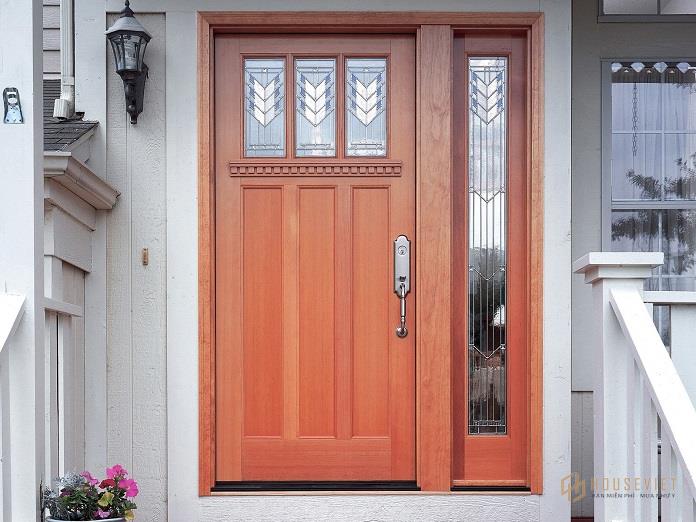 Cửa đơn kiểu phương tây