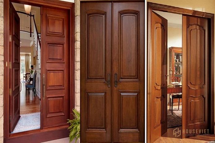 Cửa 2 lá thông dụng