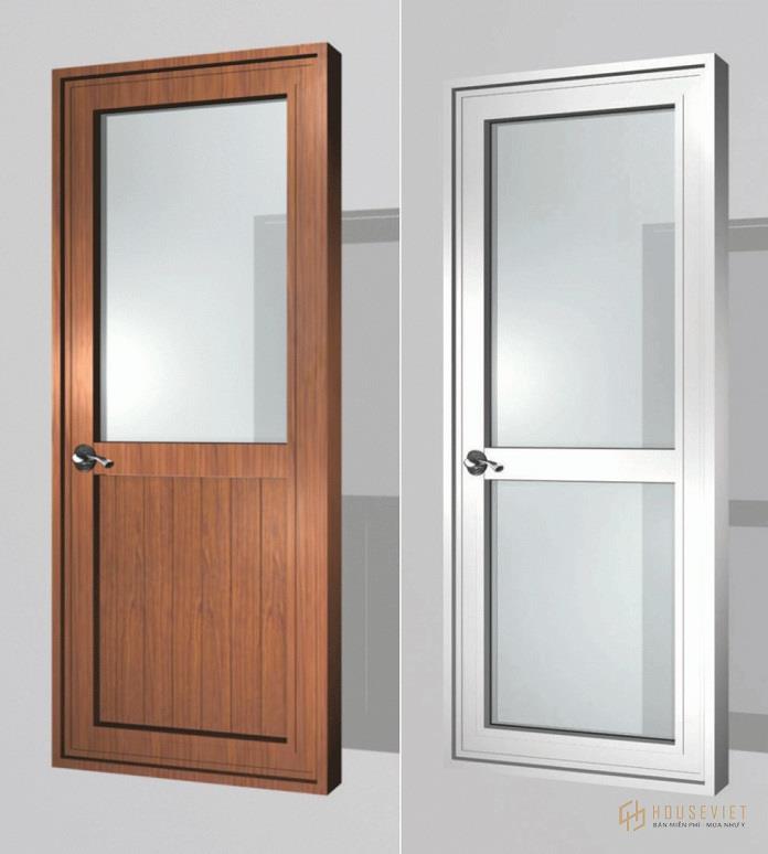 Cửa nhôm một lá