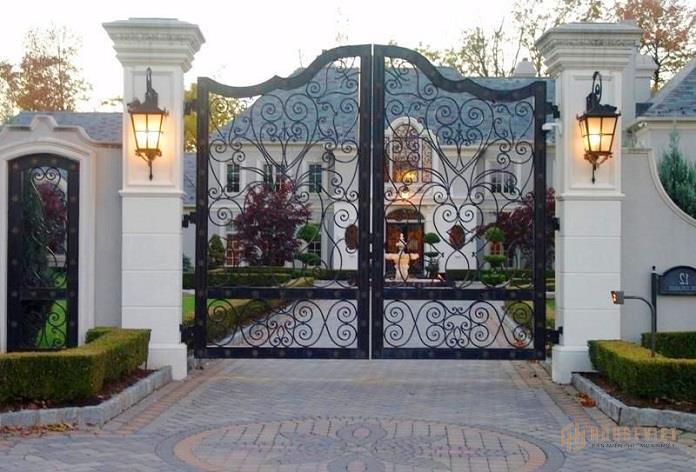 Cổng nhà biệt thự cao cấp