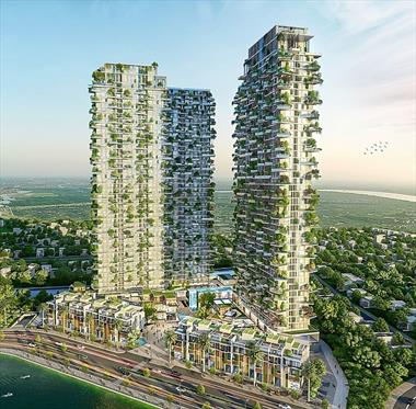 Dự án căn hộ với 400 khu vườn trên cao tại Ecopark