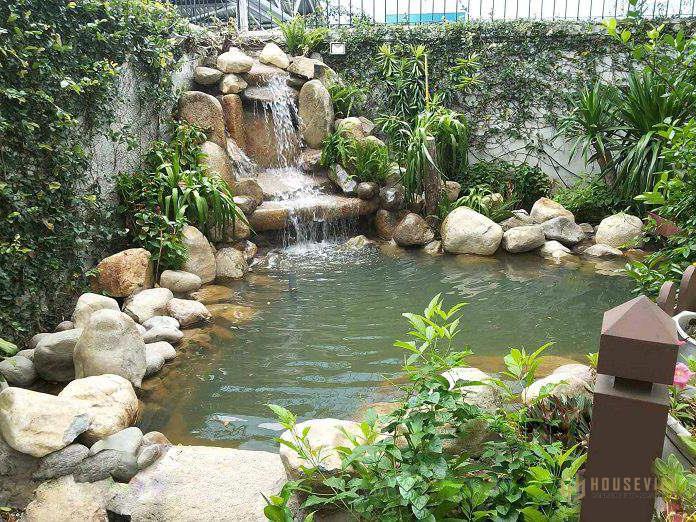 Mẫu đảo thác nước đẹp