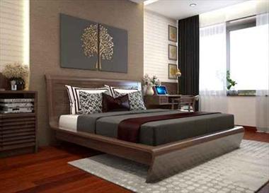 Mẫu nội thất phòng ngủ óc chó - nơi thăng hoa đẳng cấp