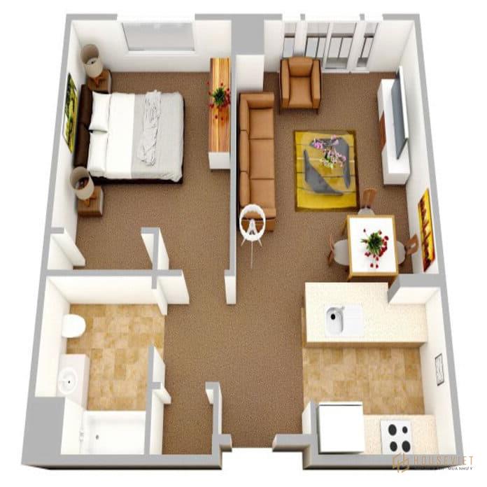 Ảnh 7: Tất cả các phòng đều đón được ánh sáng tự nhiên