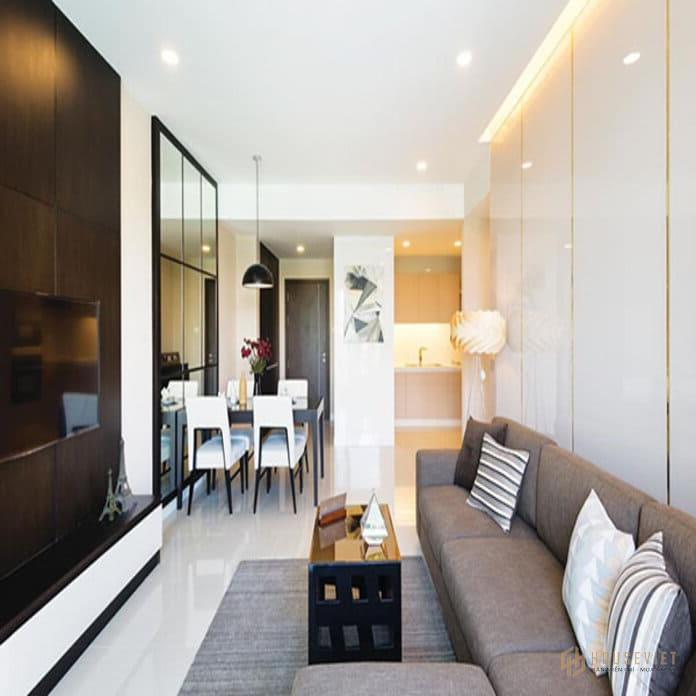 Ảnh 8: Phòng bếp được thiết kế theo không gian mở